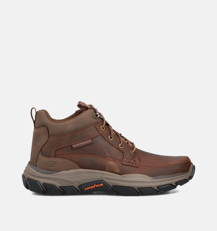 Skechers Respected Boswell Donkerbruine Veterboots