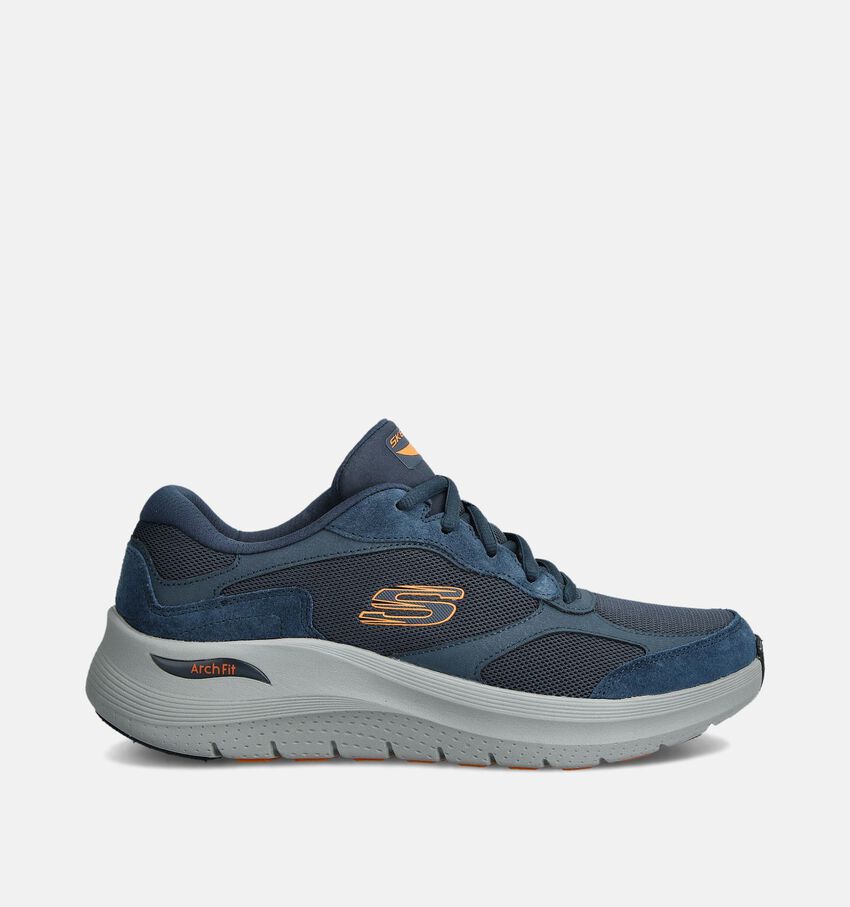 Skechers Arch Fit 2.0 The Keep Blauwe Sneakers