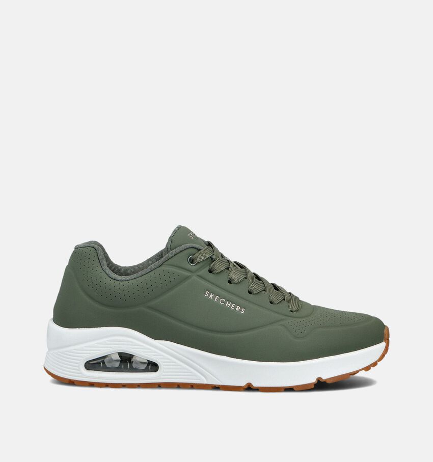 Skechers Uno Stand On Air Baskets en Vert kaki