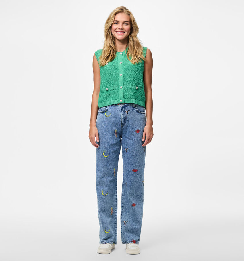 Pieces Jidi Straight Leg Jeans
