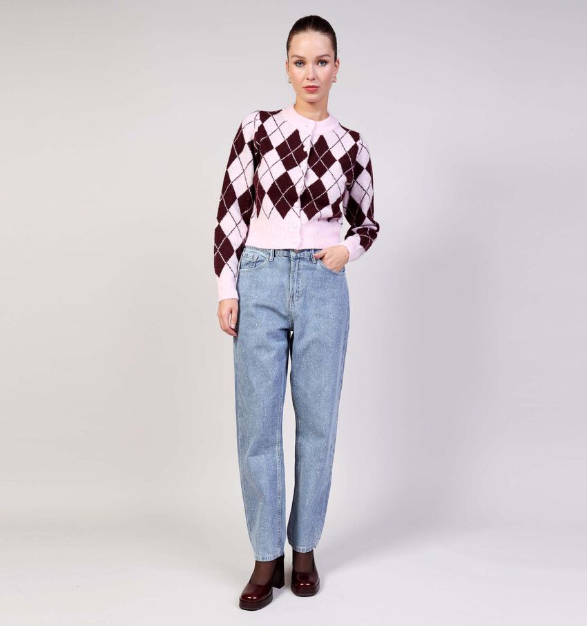 Mexx 90s Strass Blauwe Jeansbroek