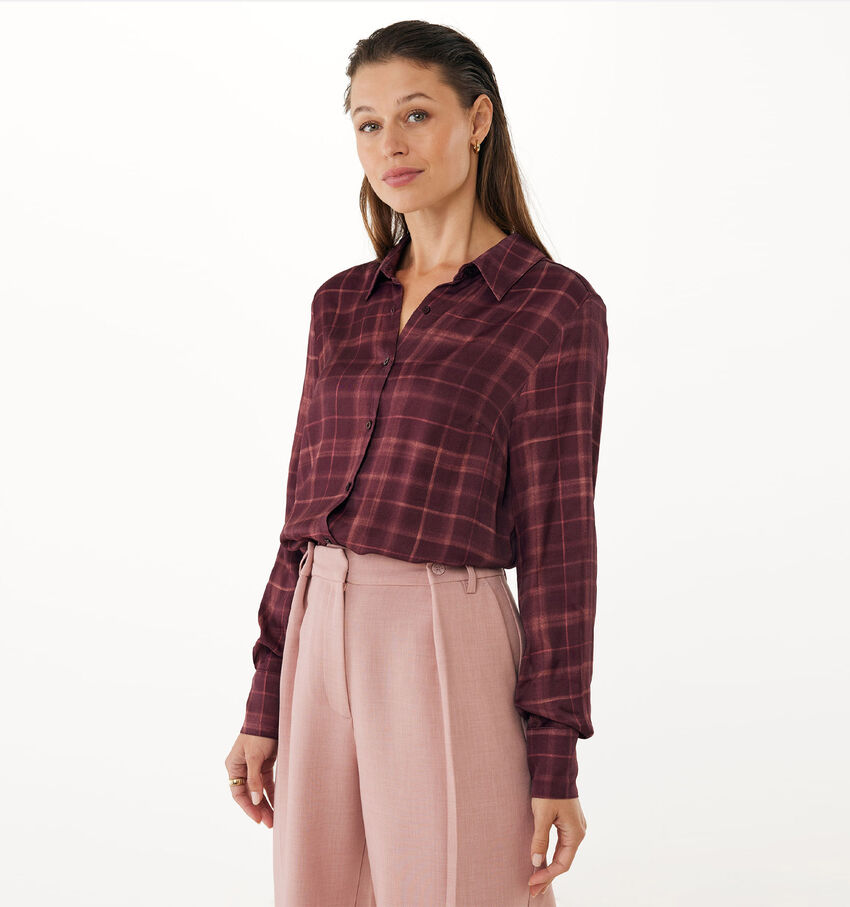 Mexx Bordeaux Hemd