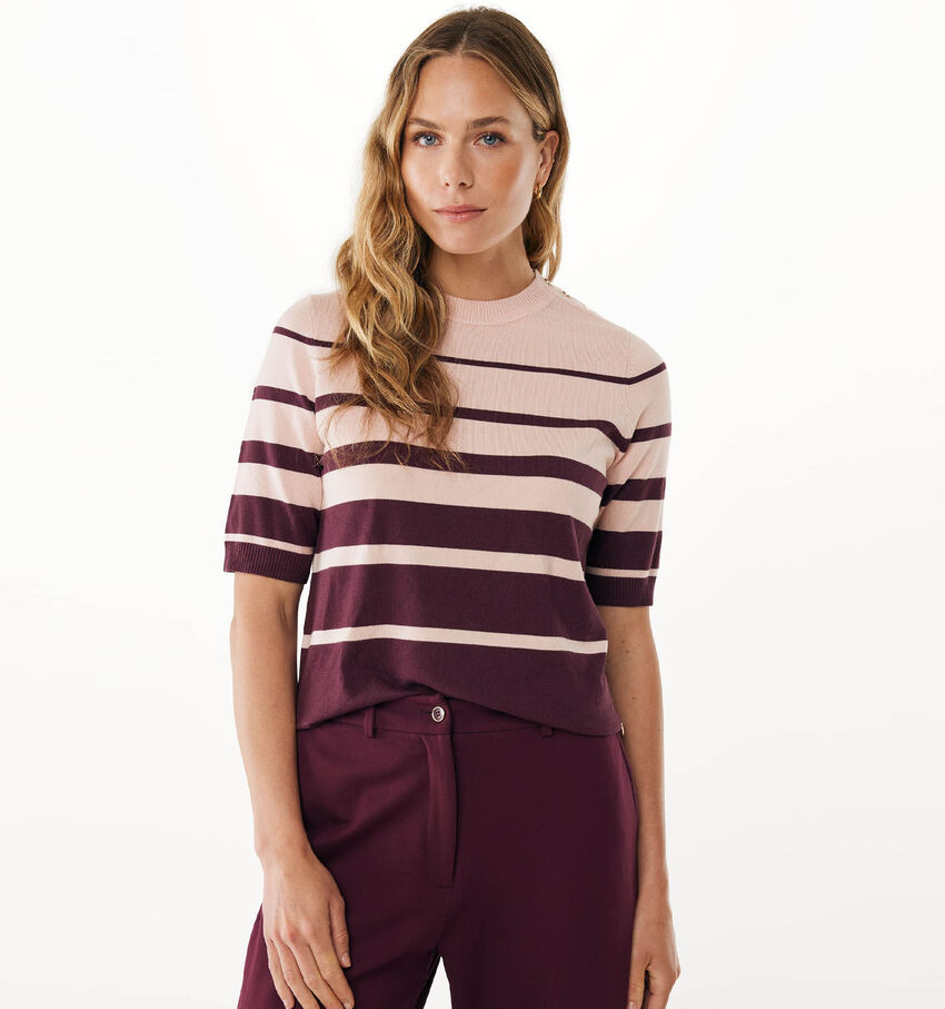 Mexx Aster Pull en Bordeaux