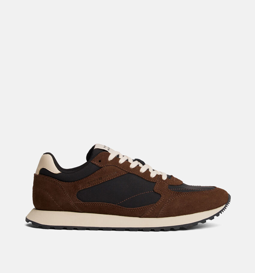 Tommy Hilfiger New Runner Eva Bruine Veterschoenen