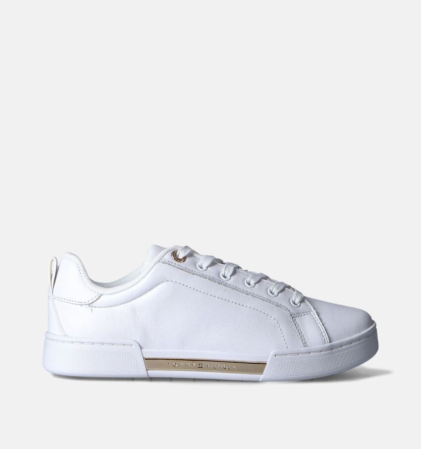 Tommy Hilfiger Chique Witte Geklede Sneakers