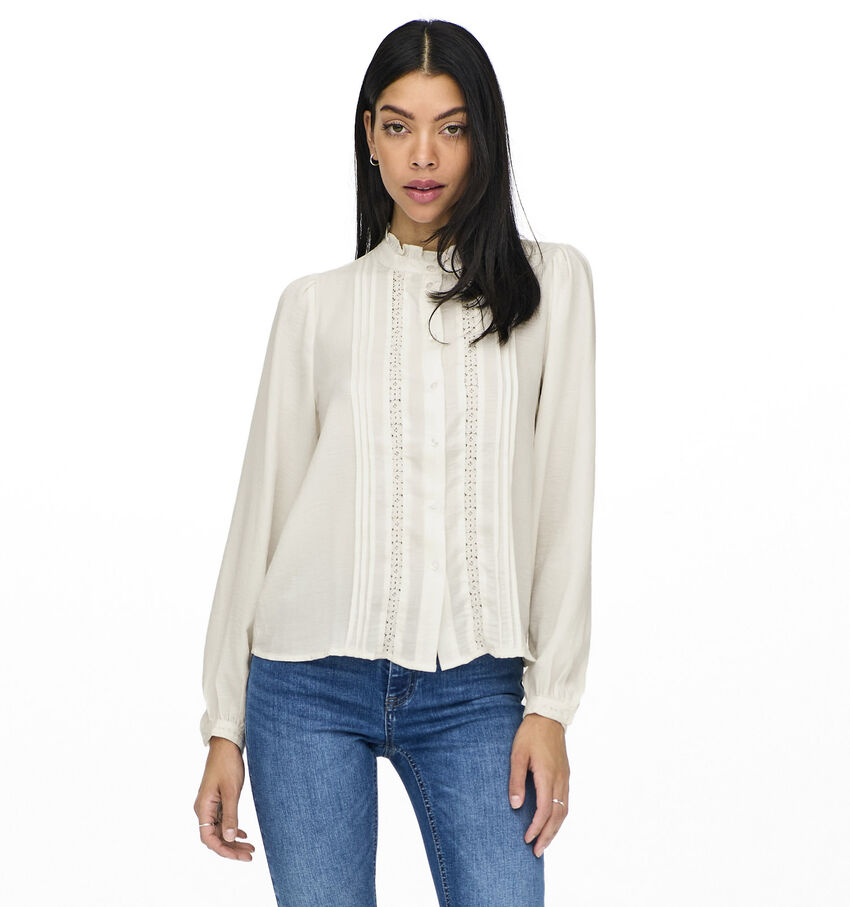 JDY Ellis Ecru Blouse