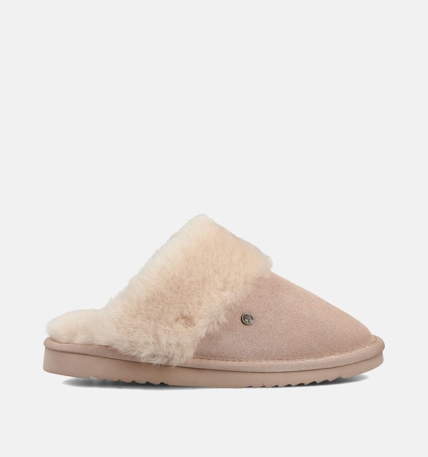 Warmbat Flurry Roze Open Pantoffels