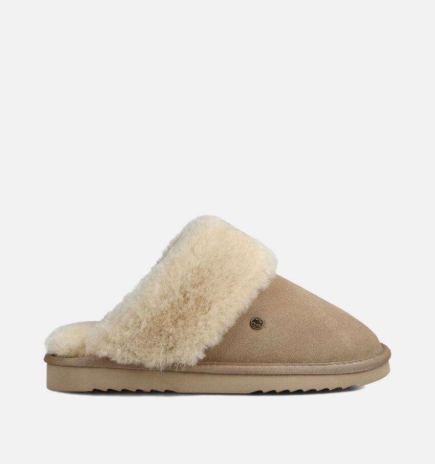 Flurry Open pantoffels Beige
