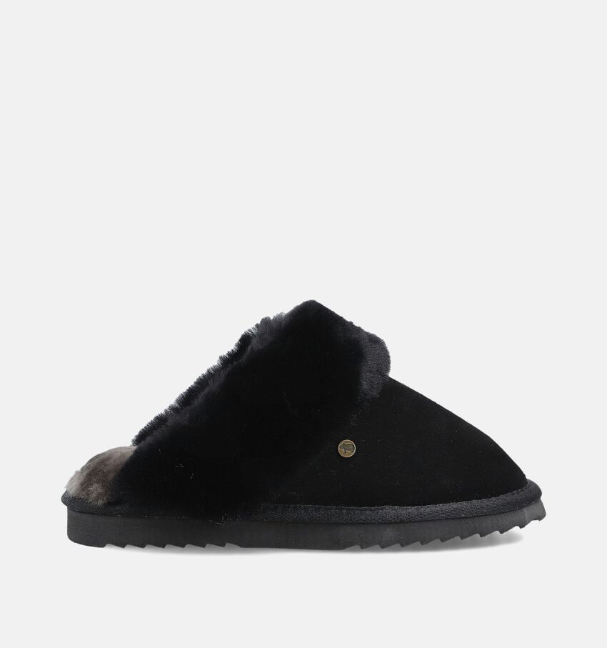 Flurry Open pantoffels Zwart