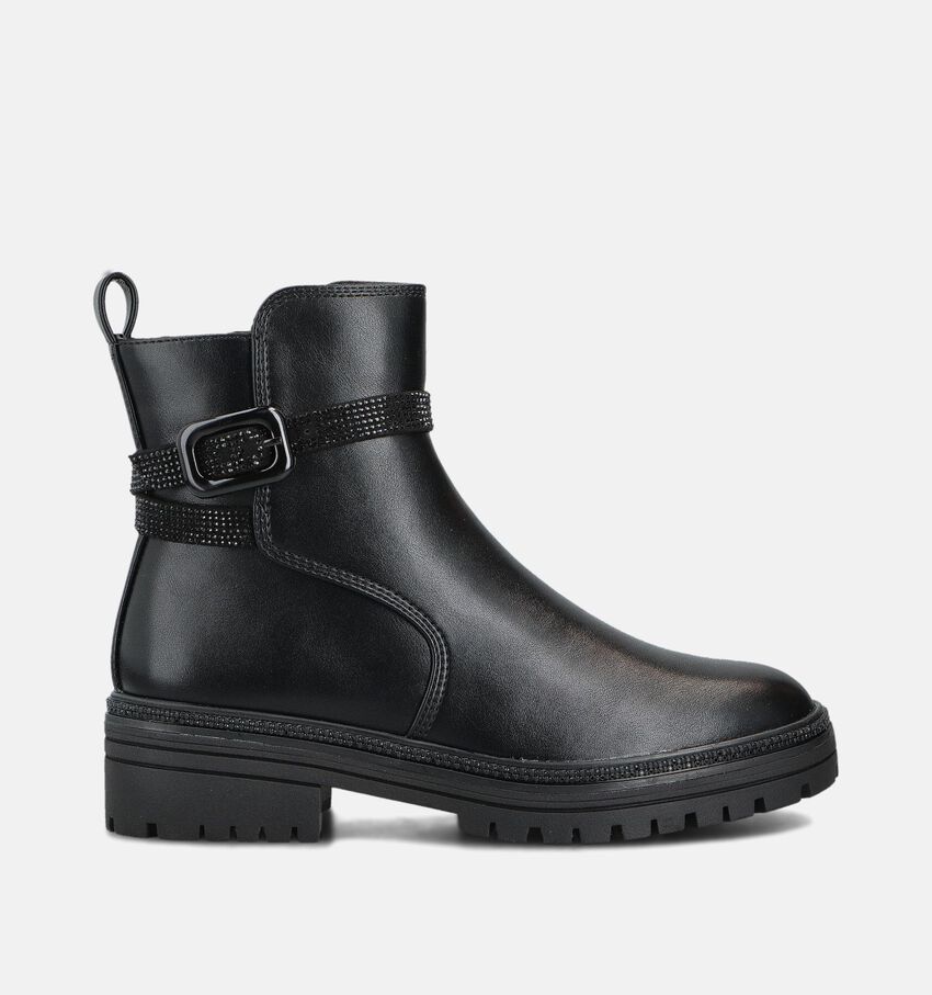 Marco Tozzi Bottines motardes en Noir