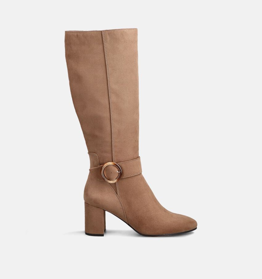 Marco Tozzi Bottes hautes en Beige