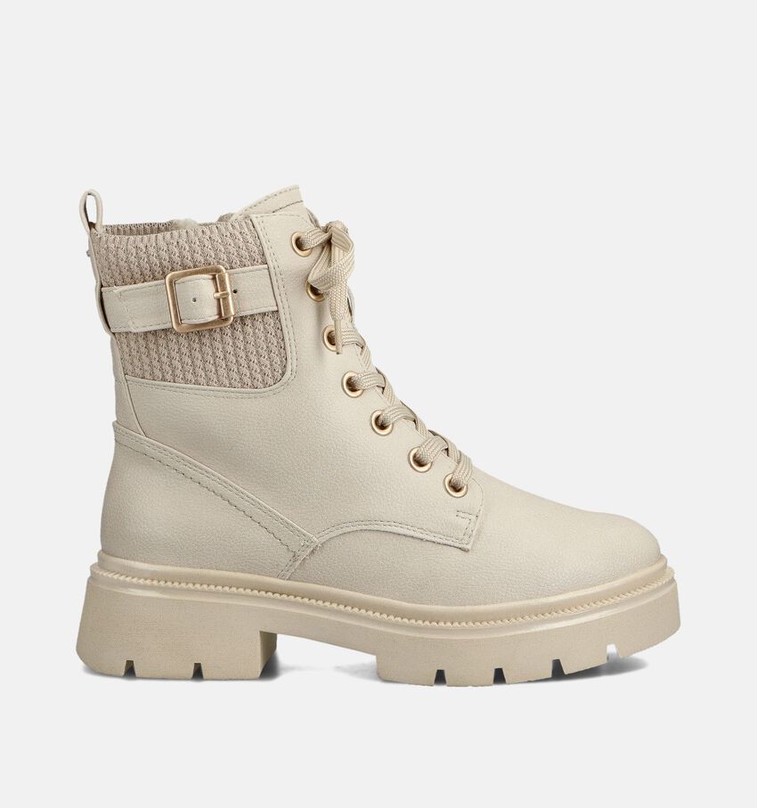 Marco Tozzi Ecru Veterboots