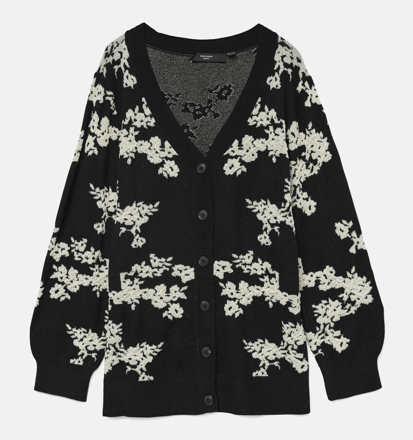 Vero Moda Curve Nancy Zwarte Cardigan