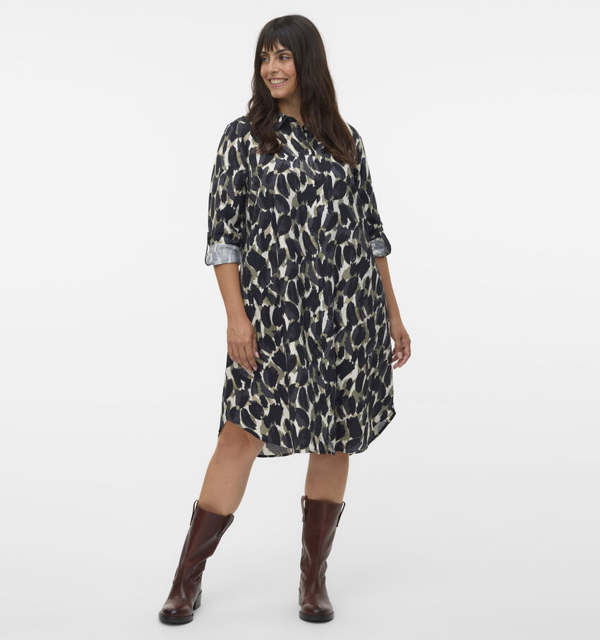 Vero Moda Curve Zwart Hemdkleedje