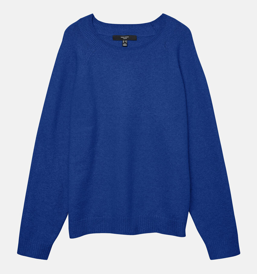 Vero Moda Curve Doffy Blauwe Trui