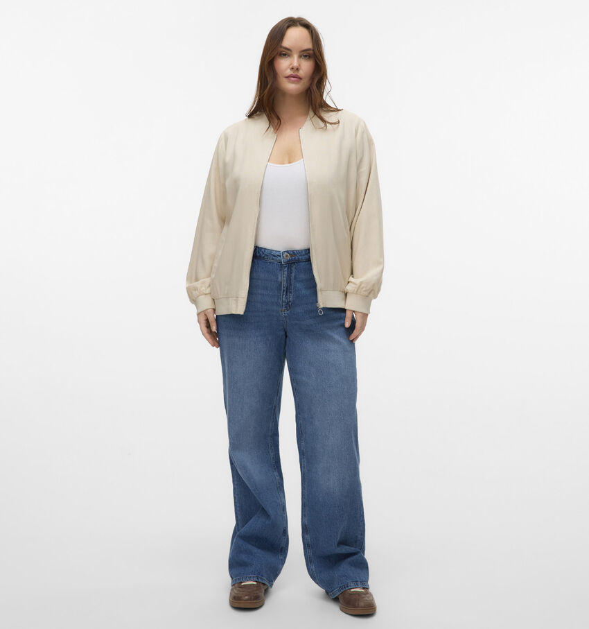 Vero Moda Curve Tessa Blauwe Wide leg jeans L32