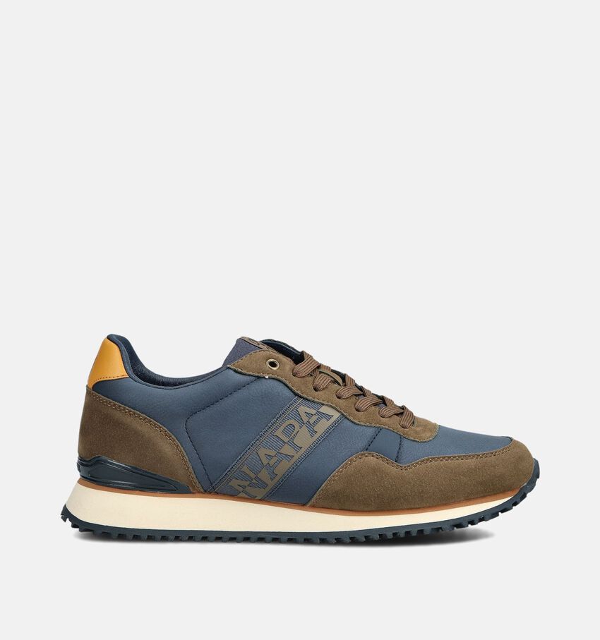 Napapijri Cosmos Blauwe/Groene Veterschoenen