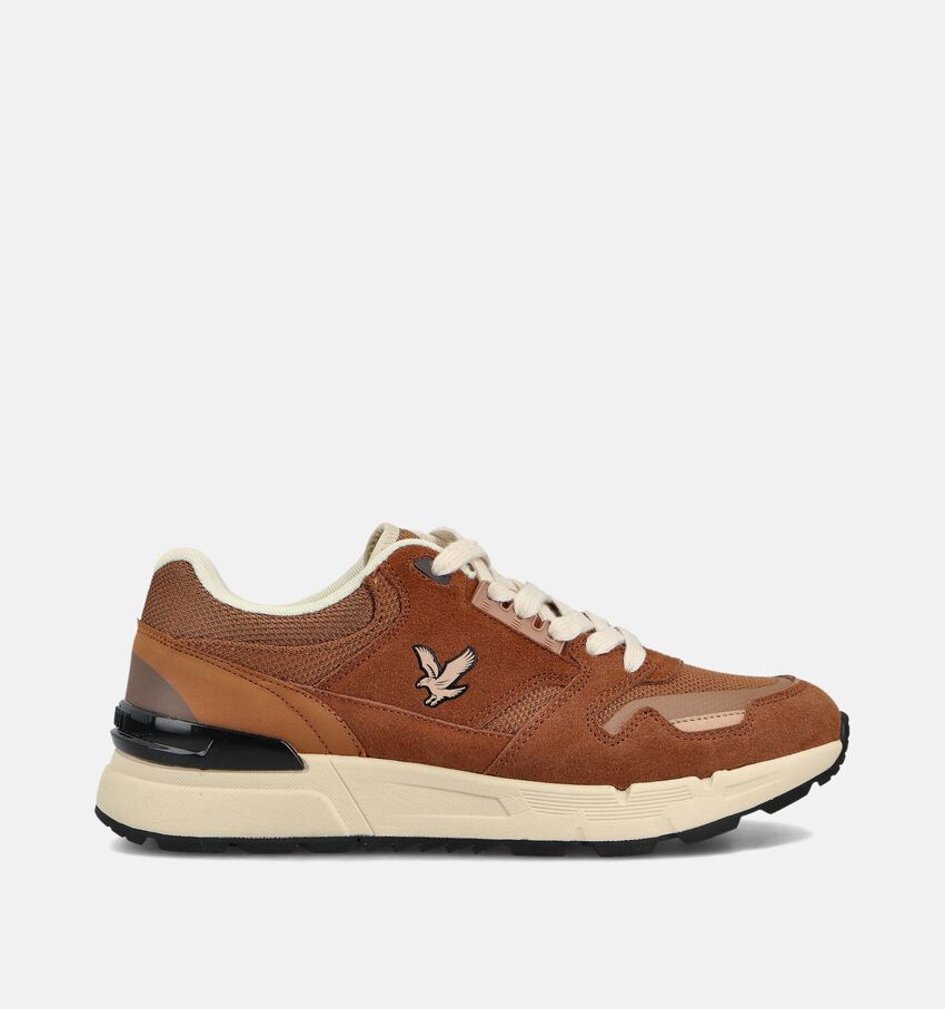 Lyle & Scott Chaussures plates en Cognac