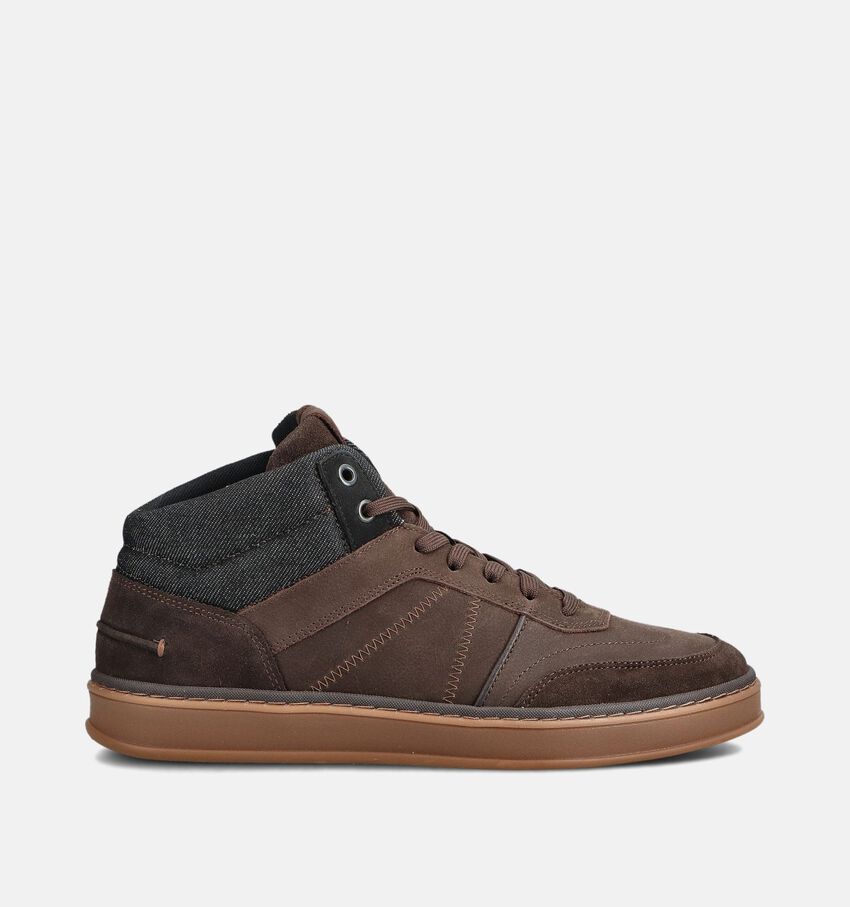 Bufflox Atenas Donkerbruine Sneakers