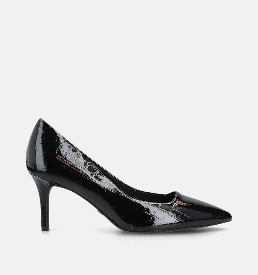 Tamaris Crocodile Escarpins en Noir