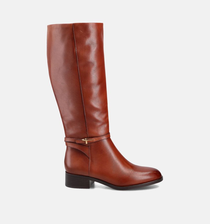 Tamaris Bottes Longues en Cognac
