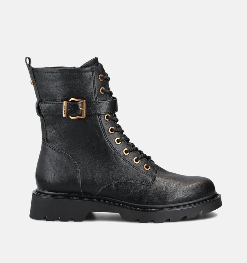 Tamaris Boots à lacets en Noir