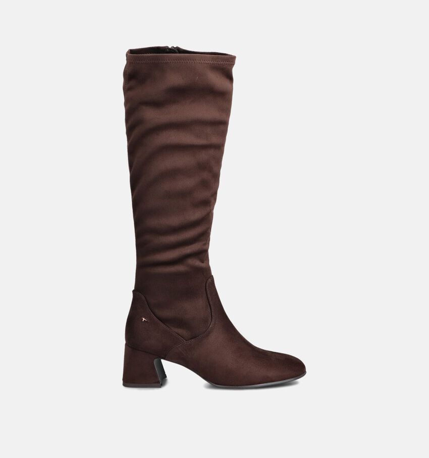 Tamaris Bottes hautes en Brun foncé