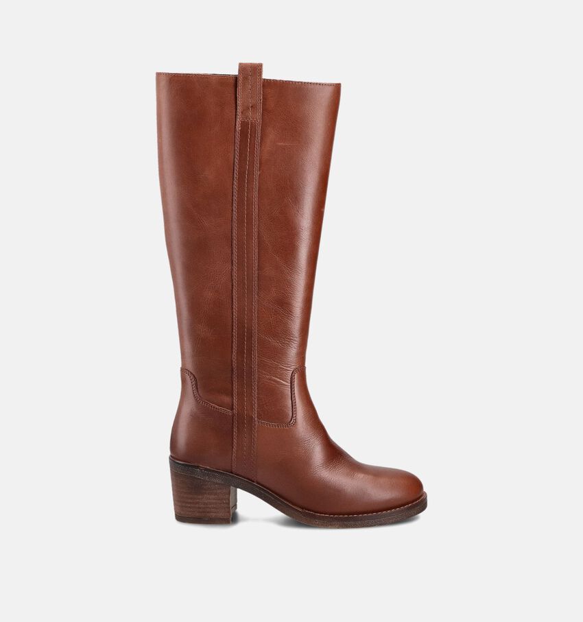 Posh By Poelman Bottes en Cognac