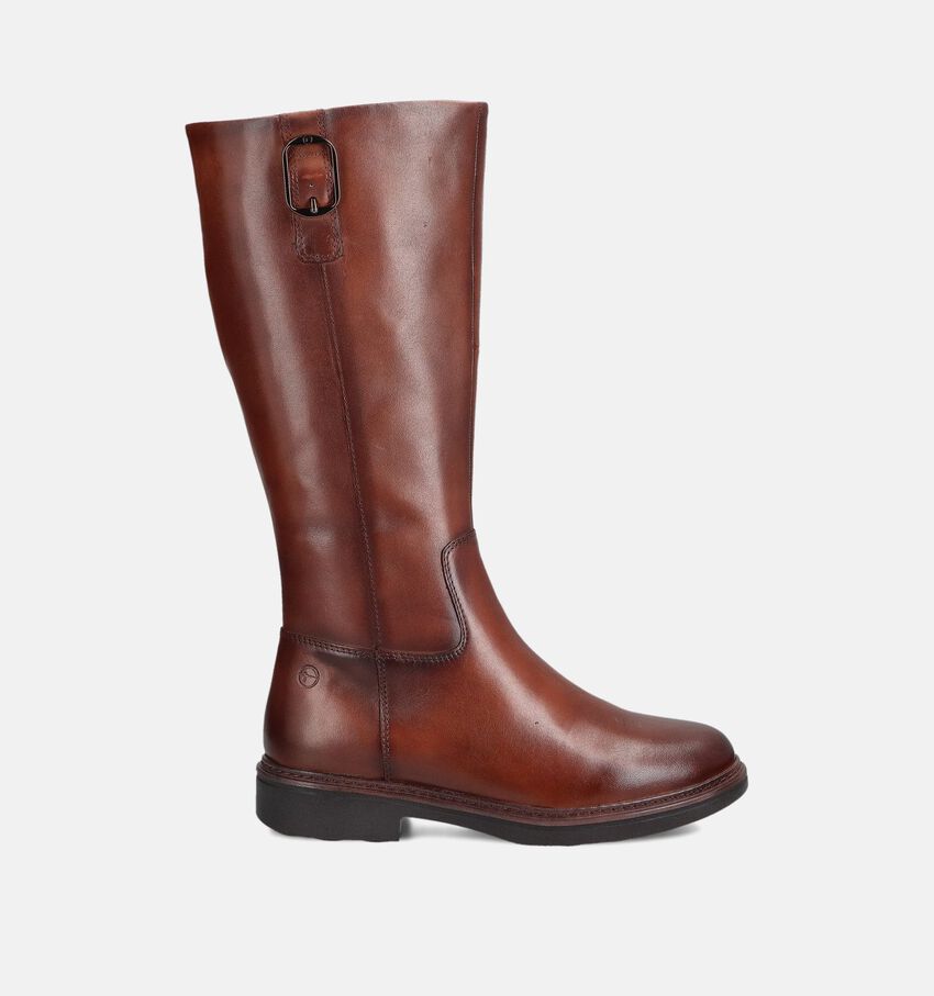 Tamaris Comfort Cognac Lange Laarzen
