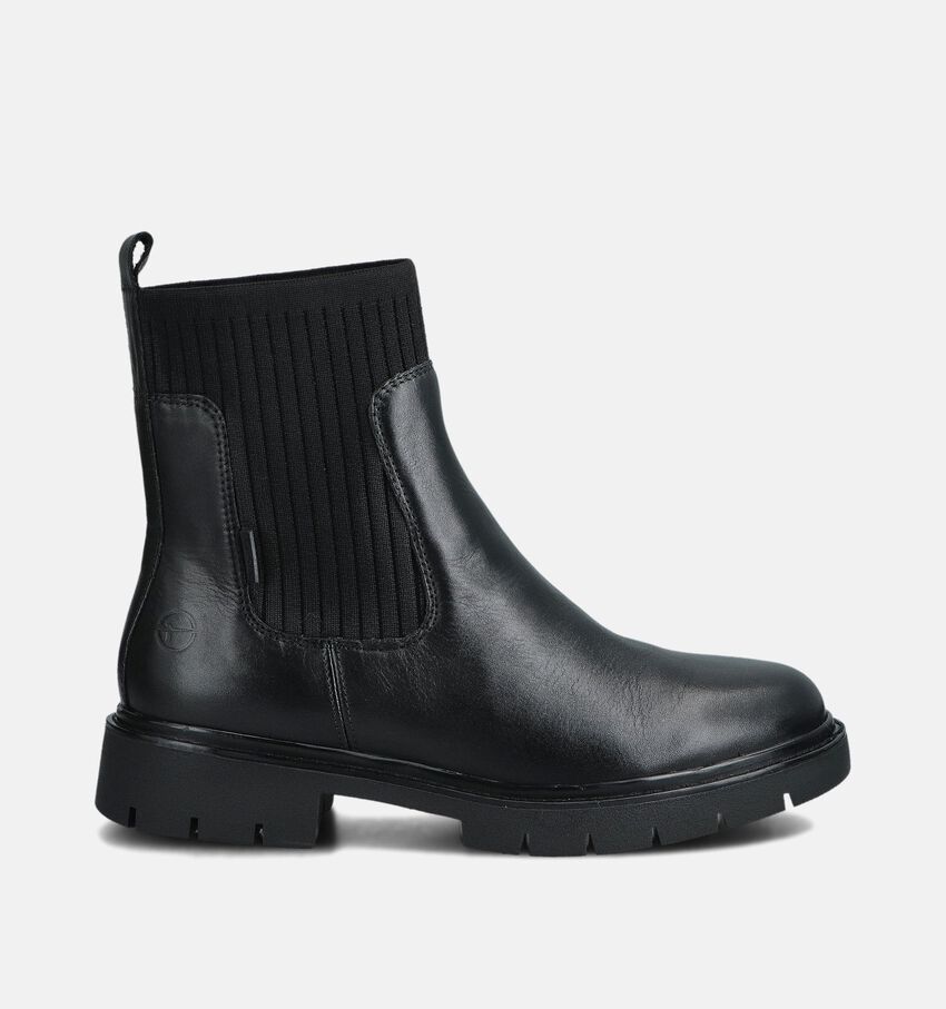 Tamaris Comfort Bottines Chelsea en Noir