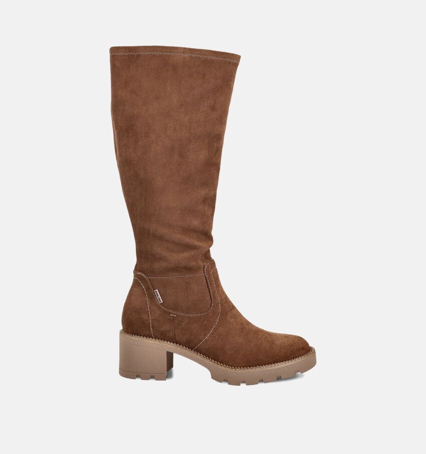 Tamaris Comfort Bruine Knielaarzen