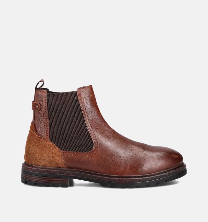 Via Borgo Cognac Chelsea Boots