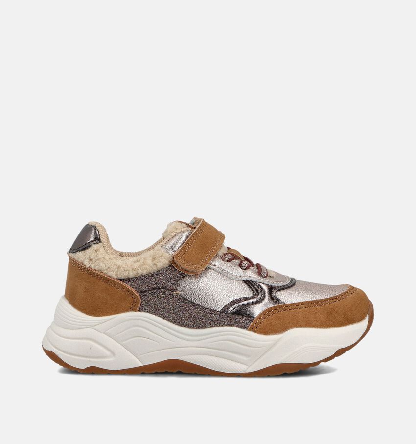 Milo & Mila Cognac Sneakers