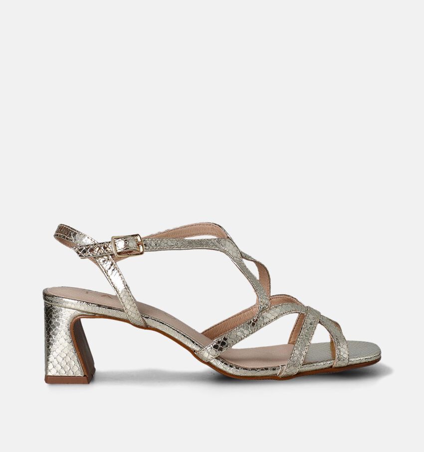 Tango Katya 6 Sandalen met hak Goud
