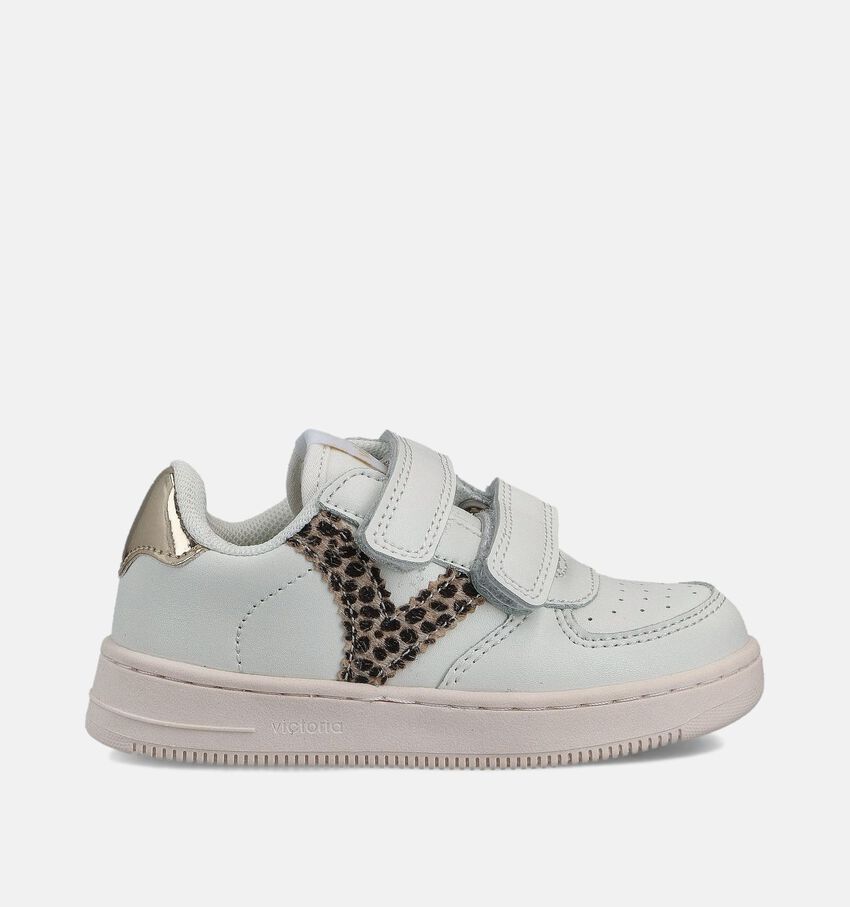 Victoria Chaussures à Velcro en Blanc