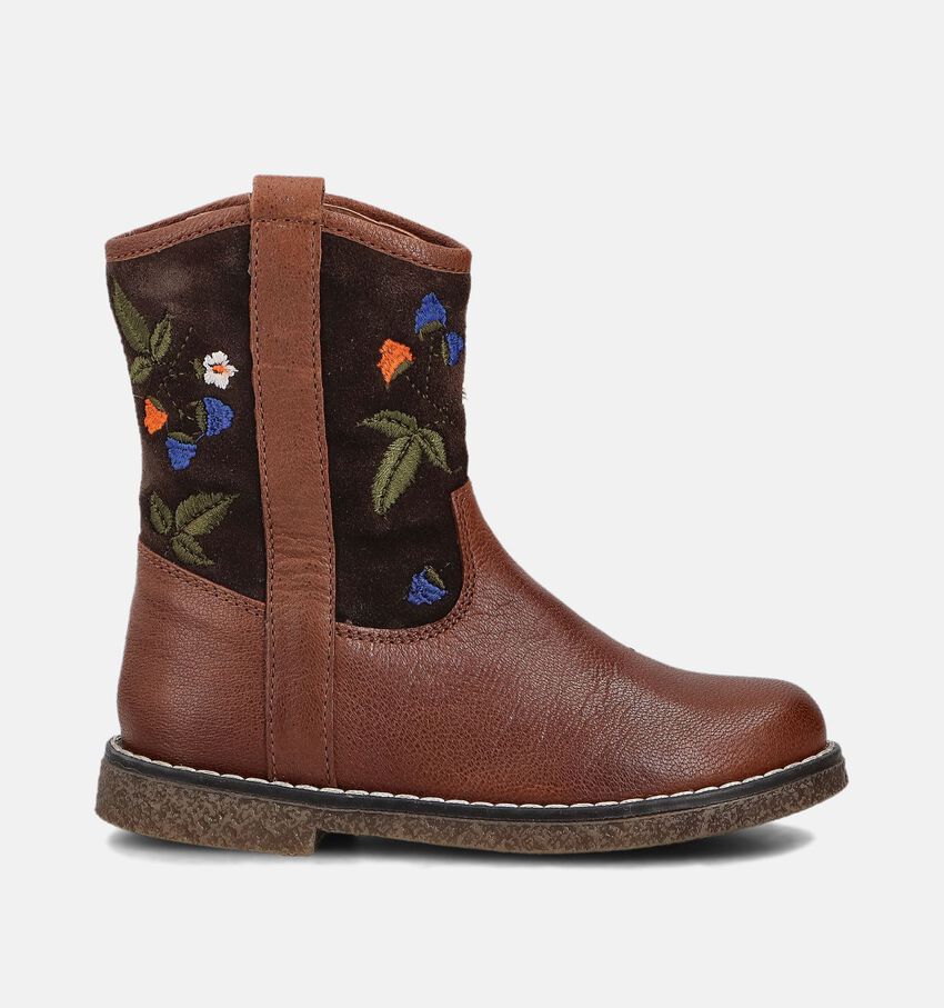 Milo & Mila Bottes hautes en Cognac