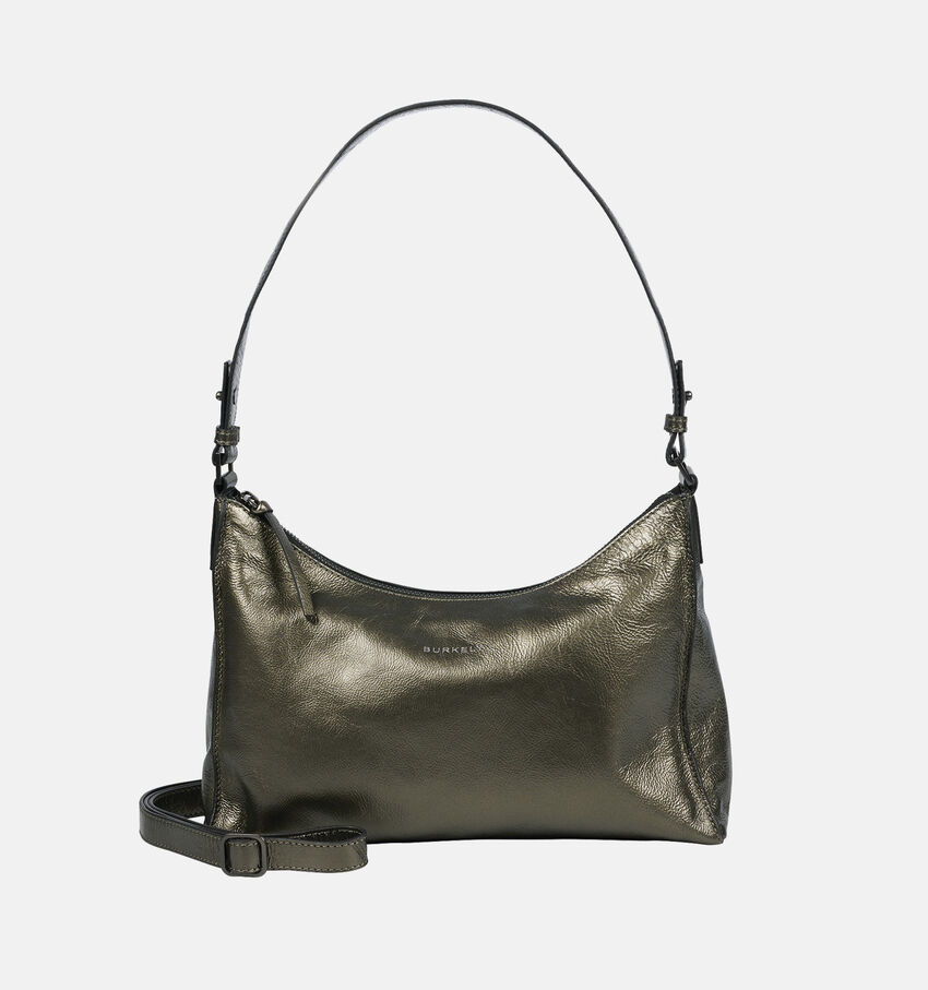 Burkely Creased Crystal Sac à bandoulière en Argent