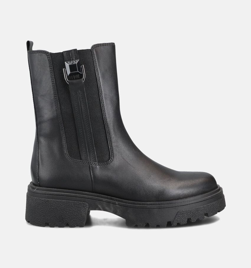 Gabor Zwarte Hoge Chelsea Boots