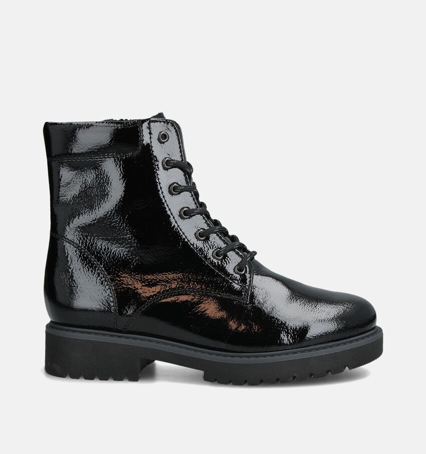 Gabor Boots à lacets en Noir