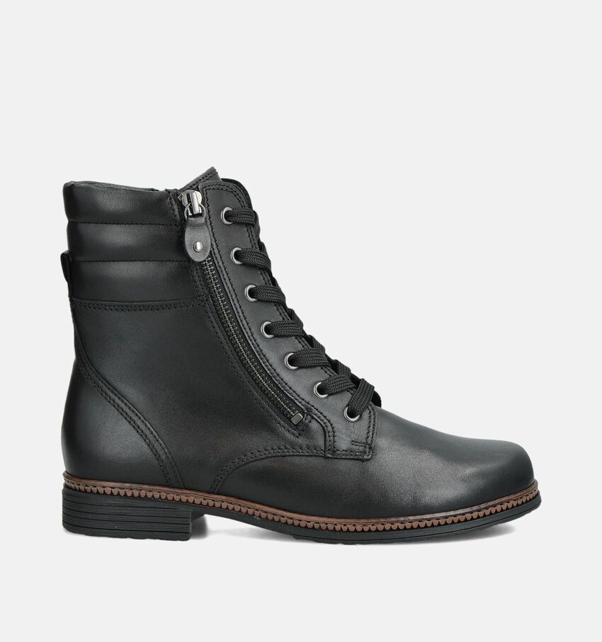 Gabor Boots à lacets en Noir