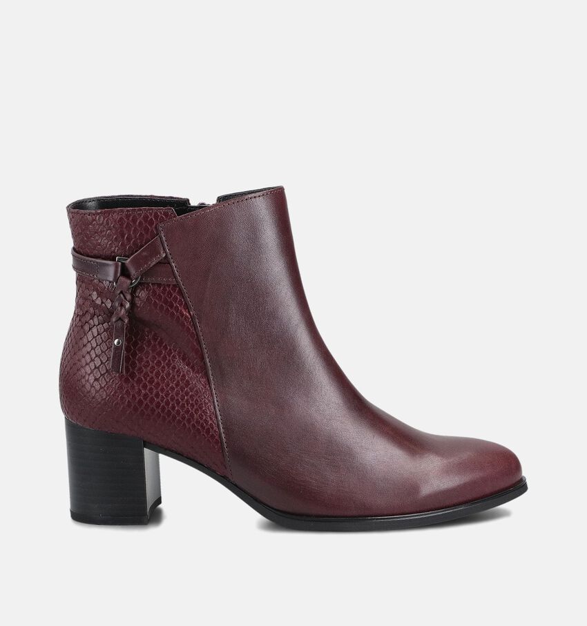 Gabor Bottines à talons en Bordeaux