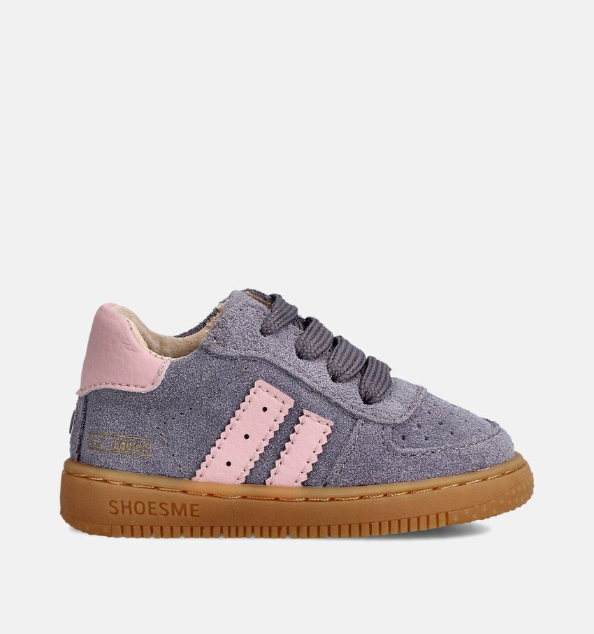 Shoesme Paarse/Roze Babyschoenen