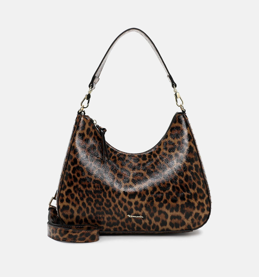 Tamaris Georgiana Leopard Bruine Schoudertas