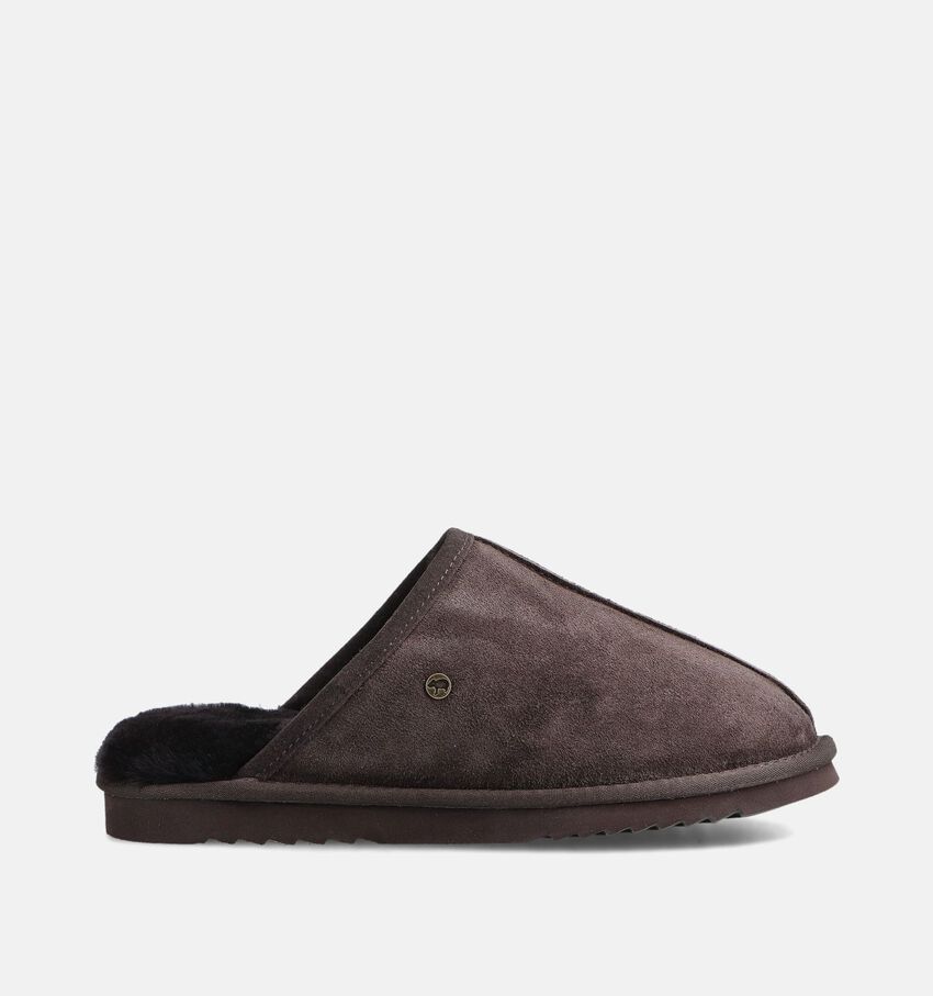 Warmbat Bulman Bruine Pantoffels