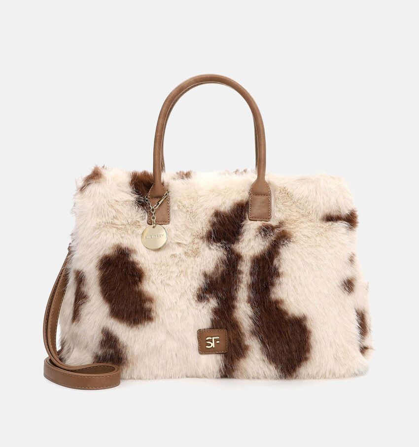 Suri Frey Misty Cow Sac à main en Beige/Marron