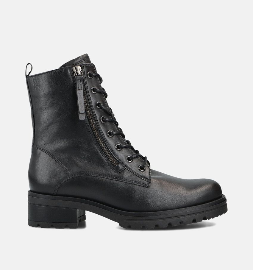 Gabor Boots à lacets en Noir
