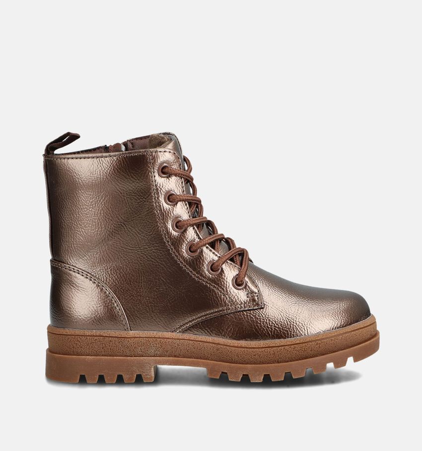 Milo & Mila Bronzen Veterboots