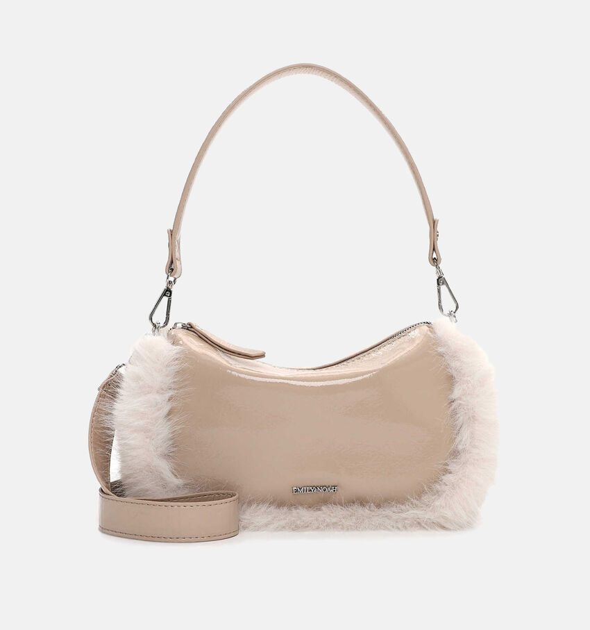 Emily & Noah Hanka Beige Schoudertas