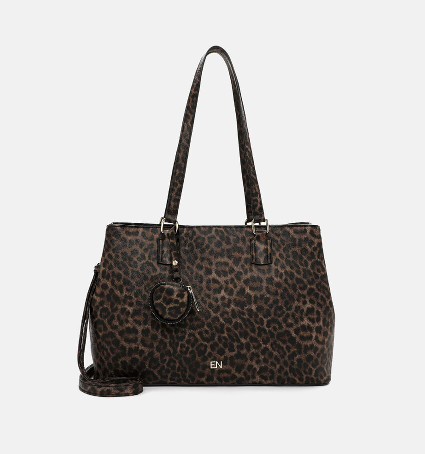 Emily & Noah Hanna Donkerbruine Shopper