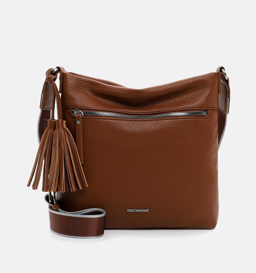 Emily & Noah Belli Cognac Crossbodytas
